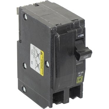 Mini circuit breaker, QO, 100A, 2 pole, 120/240VAC, 10kA, plug in (Mini circuit breaker QO) is a Schneider Electric product. Designed for reliable performance and long service life. Available across Iraq — contact us for pricing and delivery options.
