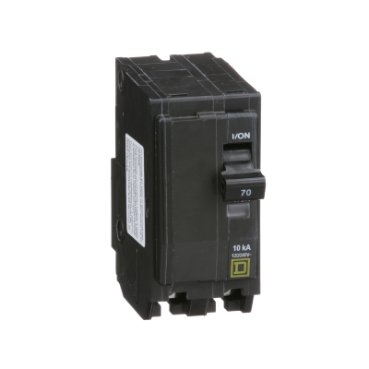 Mini circuit breaker, QO, 70A, 2 pole, 120/240VAC, 10kA, plug in, consumer pack (Mini circuit breaker QO) is a Schneider Electric product. Designed for reliable performance and long service life. Available across Iraq — contact us for pricing and delivery options.