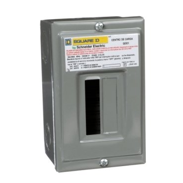 Load center, QOD, 1 phase, 1 space, 1 circuit, 50A breaker, surface cover, NEMA1 (Load center QOD) is a Schneider Electric product. Designed for reliable performance and long service life. Available across Iraq — contact us for pricing and delivery options.