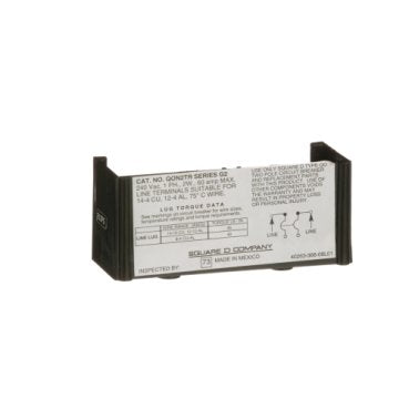 Load center interior, QO, mounting base, 1 phase, 2 spaces, no neutral (Load center interior QO) is a Schneider Electric product. Designed for reliable performance and long service life. Available across Iraq — contact us for pricing and delivery options.