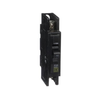 Mini circuit breaker, QOU, 40A, 1 pole, 120/240 VAC, 10kA (Mini circuit breaker QOU) is a Schneider Electric product. Designed for reliable performance and long service life. Available across Iraq — contact us for pricing and delivery options.