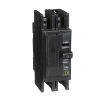 Mini circuit breaker, QOU, 15A, 2 pole, 120/240VAC, 22kA, ring terminal (Mini circuit breaker QOU) is a Schneider Electric product. Designed for reliable performance and long service life. Available across Iraq — contact us for pricing and delivery options.