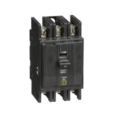 Mini circuit breaker, QOU, 40A, 3 pole, 240VAC, 10kA (Mini circuit breaker QOU) is a Schneider Electric product. Designed for reliable performance and long service life. Available across Iraq — contact us for pricing and delivery options.