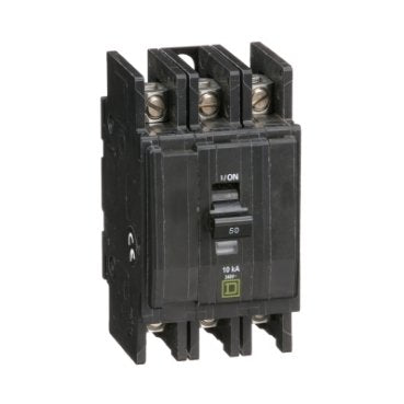 Mini circuit breaker, QOU, 50A, 3 pole, 240VAC, 10kA (Mini circuit breaker QOU) is a Schneider Electric product. Designed for reliable performance and long service life. Available across Iraq — contact us for pricing and delivery options.