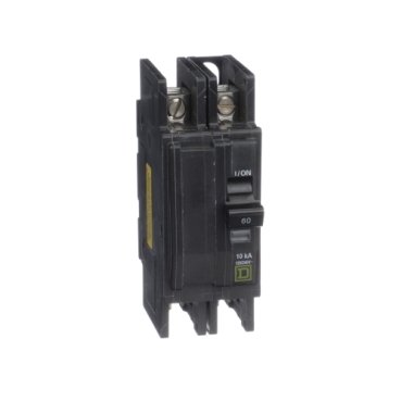 Mini circuit breaker, QOU, 60A, 2 pole, 120/240 VAC, 10kA, four point quick connect terminals (Mini circuit breaker QOU) is a Schneider Electric product. Designed for reliable performance and long service life. Available across Iraq — contact us for pricing and delivery options.