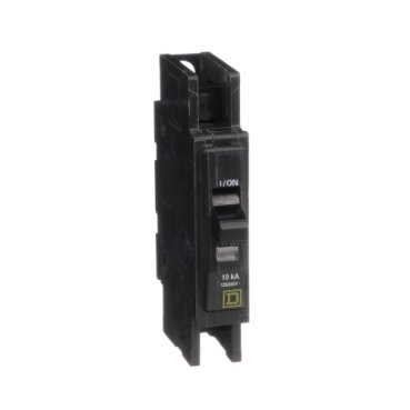Mini circuit breaker, QOU, 15A, 1 pole, 120/240 VAC, 10kA, field reversible lugs, ring terminal, China certified (Mini circuit breaker QOU) is a Schneider Electric product. Designed for reliable performance and long service life. Available across Iraq — contact us for pricing and delivery options.