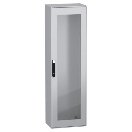Schneider Electric PanelSeT SM Series Sheet Steel 1-Door Floor Standing Enclosure, Single Door Door, IP55 400 mm, 600 mm