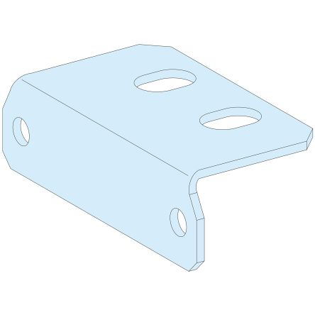 Schneider Electric Cable Clamp, Wedge, 45.5 mm x 25mm, Natural