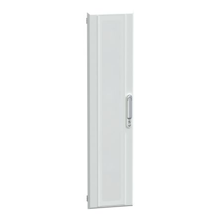 Schneider Electric PrismaSeT G Series Lockable Polyamide, Treated Sheet Steel, Glass Black RAL 9003 Transparent, 1230 mm