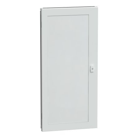 Schneider Electric LVS08 Series Lockable Glass, Steel Black RAL 9003 Single Door, 600 mm H, 1.25m W, 26 mm D, 26 mm L