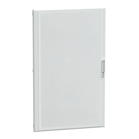 Schneider Electric PrismaSeT Series Lockable Steel, Glass Black RAL 9003 Transparent, 1380 mm H, 850mm W, 40 mm D, 40 mm