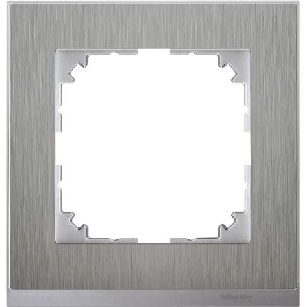 Schneider Electric Stainless Steel 1 Gang Cover