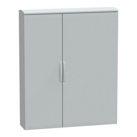 Schneider Electric Thalassa Series Fibreglass Reinforced Polyester 2-Door Floor Standing Enclosure, Opaque Door, IP44