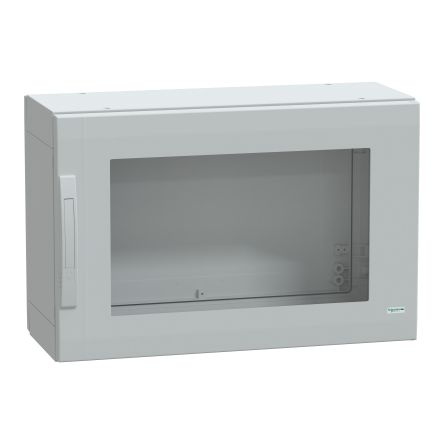 Schneider Electric Thalassa Series Fibreglass Reinforced Polyester 1-Door Floor Standing Enclosure, Transparent Door,