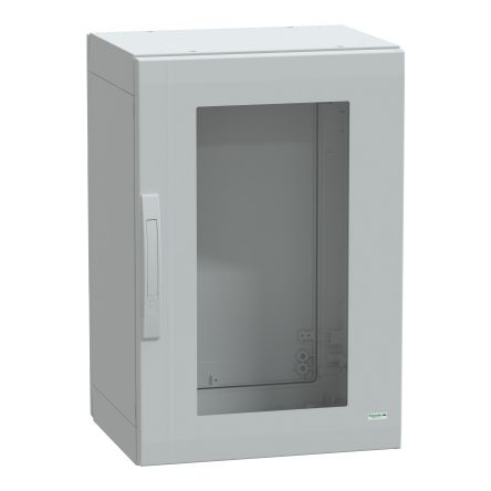 Schneider Electric Thalassa Series Fibreglass Reinforced Polyester 1-Door Floor Standing Enclosure, Transparent Door,