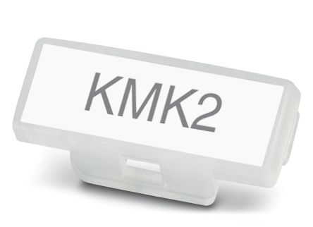 Phoenix Contact, KMK 2 Polyethylene Cable Marker for use with Terminal Block