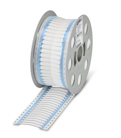 Phoenix Contact Halogen Free Heat Shrink Cable Sleeve, White 2.4 mm Sleeve Dia. x 30mm Length 3:1 Ratio, WMS Series