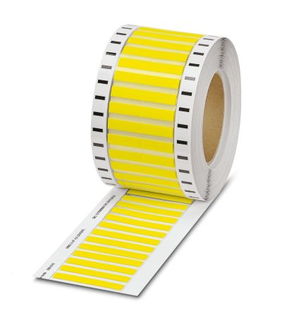 Phoenix Contact Halogen Free Heat Shrink Cable Sleeve, Yellow 4.8 mm Sleeve Dia. x 30mm Length 2:1 Ratio, WMS-2 HF