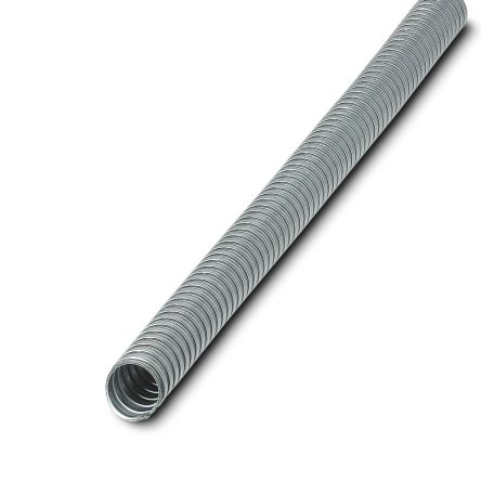Phoenix Contact 10 m Silver Cable Cover in Galvanised Steel, 8 mm ID