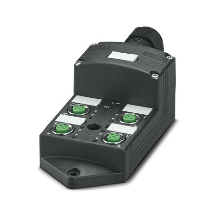 Phoenix Contact 15167 Series Sensor Hub, 4 Port, M12