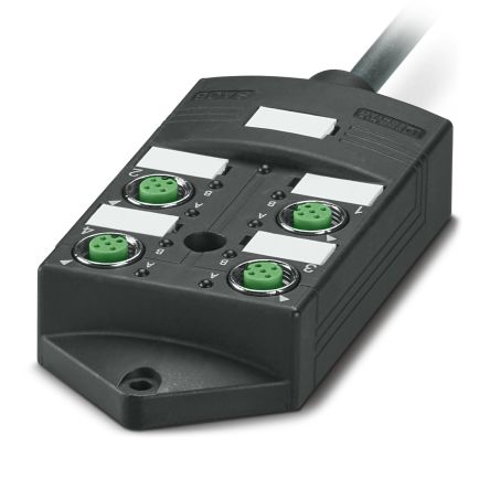 Phoenix Contact SACB Series Distribution Unit, 4 Port, M12, 5 m