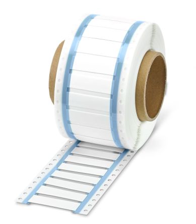 Phoenix Contact Halogen Free Heat Shrink Cable Sleeve, White 9.5 mm Sleeve Dia. x 60mm Length 3:1 Ratio, WMS Series