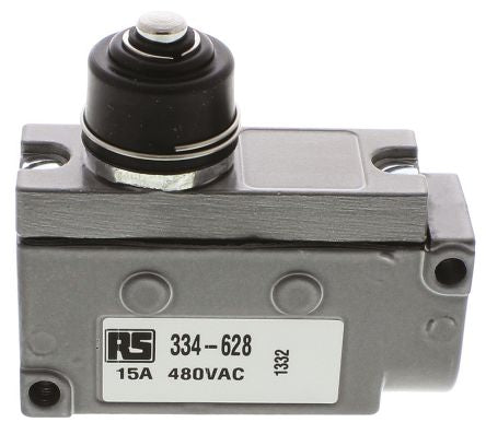 Honeywell BZE7 Series Pin Plunger Limit Switch, SPDT, IP50, IP65, Electrostatic Epoxy Coated Aluminium Housing, 480V ac,