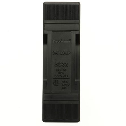 Eaton 32A Rail Mount Fuse Holder, 1P-Pole, 550V ac