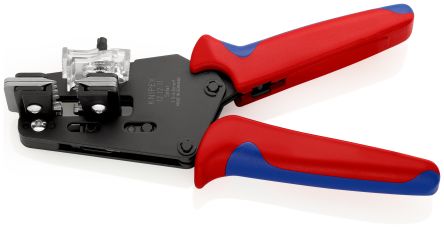 Knipex 12 12 11 Series Multi-Core Comfort Grip Precision Insulation Stripper, 1.5 to 6 mm², 195mm Overall