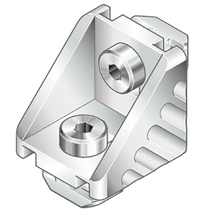 Bosch Rexroth M6 Angle Bracket, Connecting Component, Strut Profile 30 mm, Groove Size 8 mm