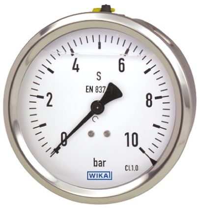 WIKA G 1/4 Male Pressure Gauge, 250 bar, RSCAL
