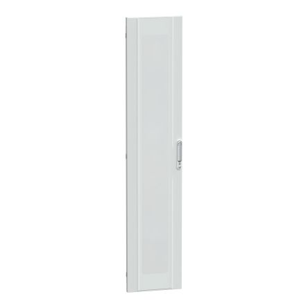 Schneider Electric LV Series Lockable Sheet Steel, Glass Black RAL 9003 Plain, 1925 mm H, 400mm W, 30 mm D for Use with