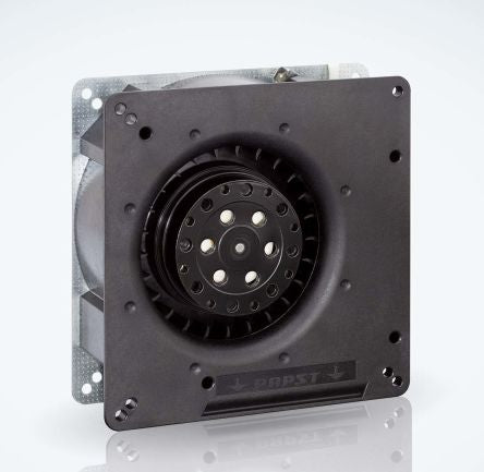 ebm-papst RG 90 N Series Centrifugal Centrifugal Fan, 230V ac, 54 m³/h, AC Operation 135 mm x 135mm x 38 mm