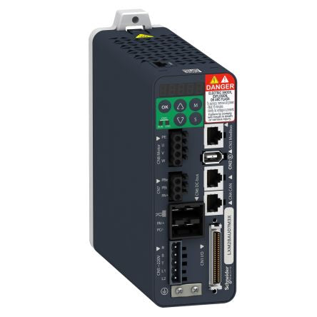 Schneider Electric 50 W Servo Drive, 3 Phase, 800mA, Encoder Feedback, Motion Function