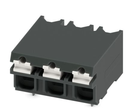Phoenix Contact SPT-SMD 1.5/ 3-H-5.0 R32 Series PCB Terminal Block, 3-Contact, 5 mm Pitch, Surface, 1 Row