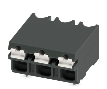Phoenix Contact SPT-SMD 1.5/ 3-H-5.08 R32 Series PCB Terminal Block, 3-Contact, 5.08 mm Pitch, Surface, 1 Row