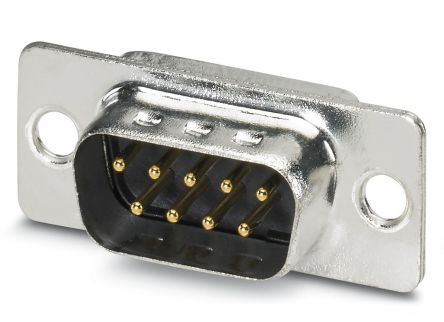 Phoenix Contact VS-09-ST-DSUB-EG 9 Way Straight Panel Mount D-Sub Connector