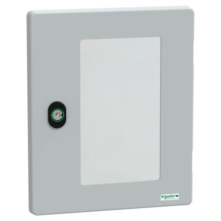 Schneider Electric PanelSeT Series Lockable Fibreglass Reinforced Polyester Black RAL 7035 Single Door, 300 mm H, 250mm