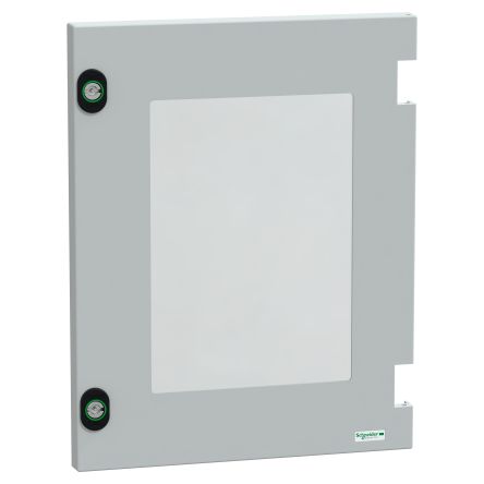 Schneider Electric PanelSeT Series Fibreglass Reinforced Polyester Black RAL 7035 Single Door, 400 mm H, 300mm W, 400 mm