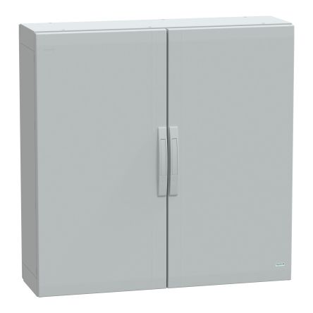 Schneider Electric PanelSeT Series Polyethylene Terephthalate 2-Door Floor Standing Enclosure, Opaque Door, IP65 320 mm,