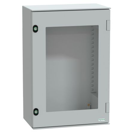 Schneider Electric PanelSeT Series Polyethylene Terephthalate Wall Box, IP66 Transparent Door, 647 mm x 436 mm x 250 mm