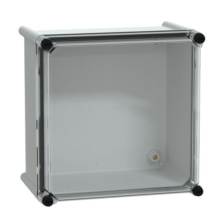 Schneider Electric Thalassa PLS Series Grey Fibreglass Reinforced Polyester Enclosure, IP65, IK09 270 mm, 180 mm, 270 mm