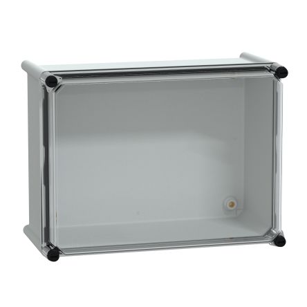 Schneider Electric Thalassa PLS Series Grey Fibreglass Reinforced Polyester Enclosure, IP65, IK09 270 mm, 180 mm, 360 mm