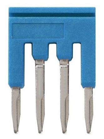 Omron XW5S Series Short Bar for Use with XW5G-P1.5-4 Grounding Terminal Block, XW5T-P1.5-4 Feed Through Terminal Block