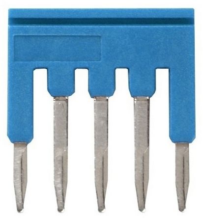 Omron XW5S Series Short Bar for Use with XW5G-P1.5-5 Grounding Terminal Block, XW5T-P1.5-5 Feed Through Terminal Block