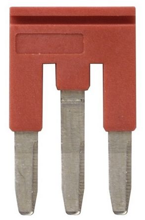 Omron XW5S Series Short Bar for Use with XW5T-P2.5-3 Feed Through Terminal Block, XW5G-P2.5-3 Grounding Terminal Block