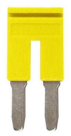 Omron XW5S Series Short Bar for Use with XW5G-P4.0-2 Grounding Terminal Block, XW5T-P4.0-2 Feed Through Terminal Block