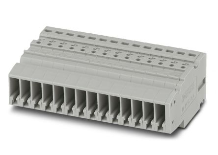 Phoenix Contact COMBI Series Non-Fused Terminal Block, 14-Way, 24A Push-in