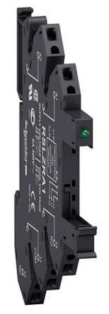 Schneider Electric RSLZ 5 Way 300V ac DIN Rail Relay Socket, for use with Plug-in Relay RSL (1CO) Series