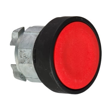 Schneider Electric Harmony XB4 Series Red Momentary Push Button Head, 22 mm Cutout, IP69K, IP66, IP67